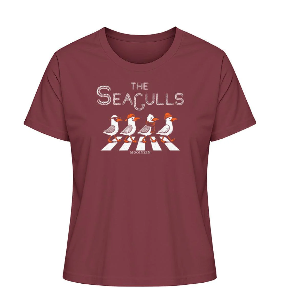 The Seagulls · Damen Premium Bio T-Shirt 2.0 - Image 4