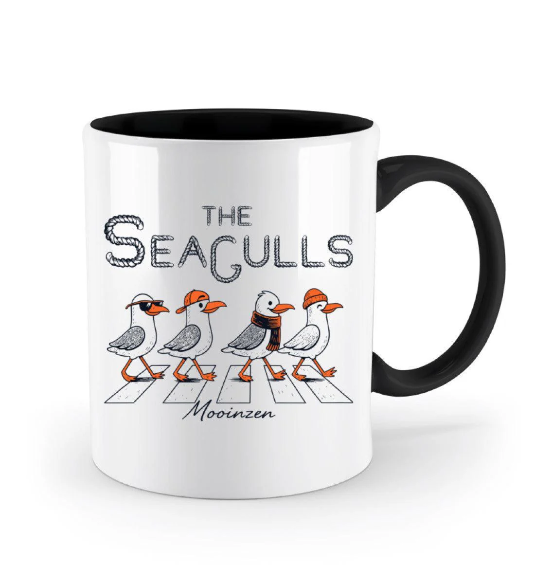 The Seagulls · Keramiktasse Zweifarbig