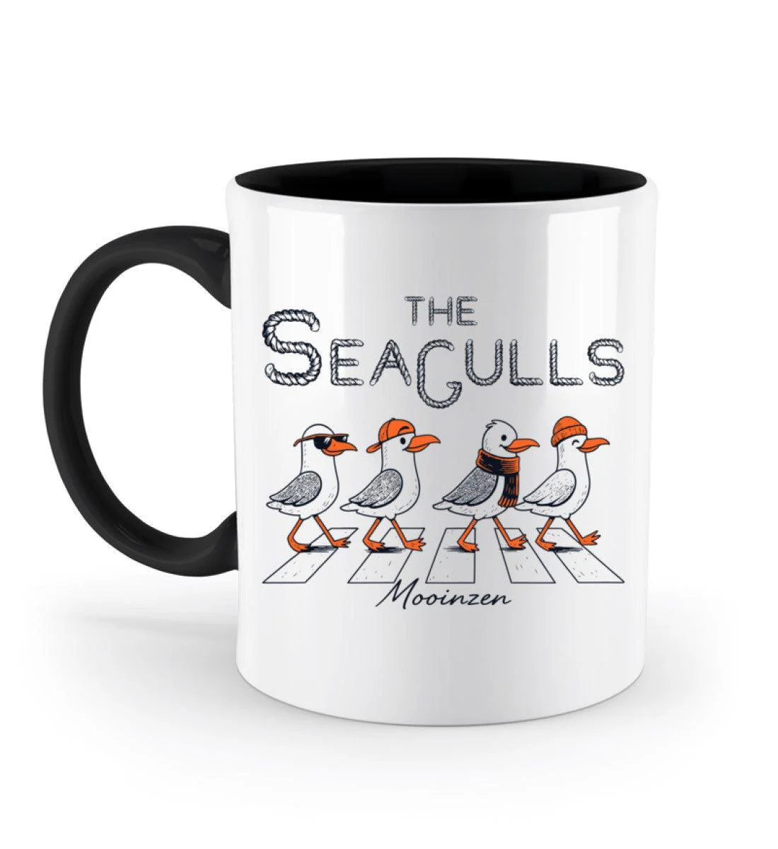 The Seagulls · Keramiktasse Zweifarbig - Image 2