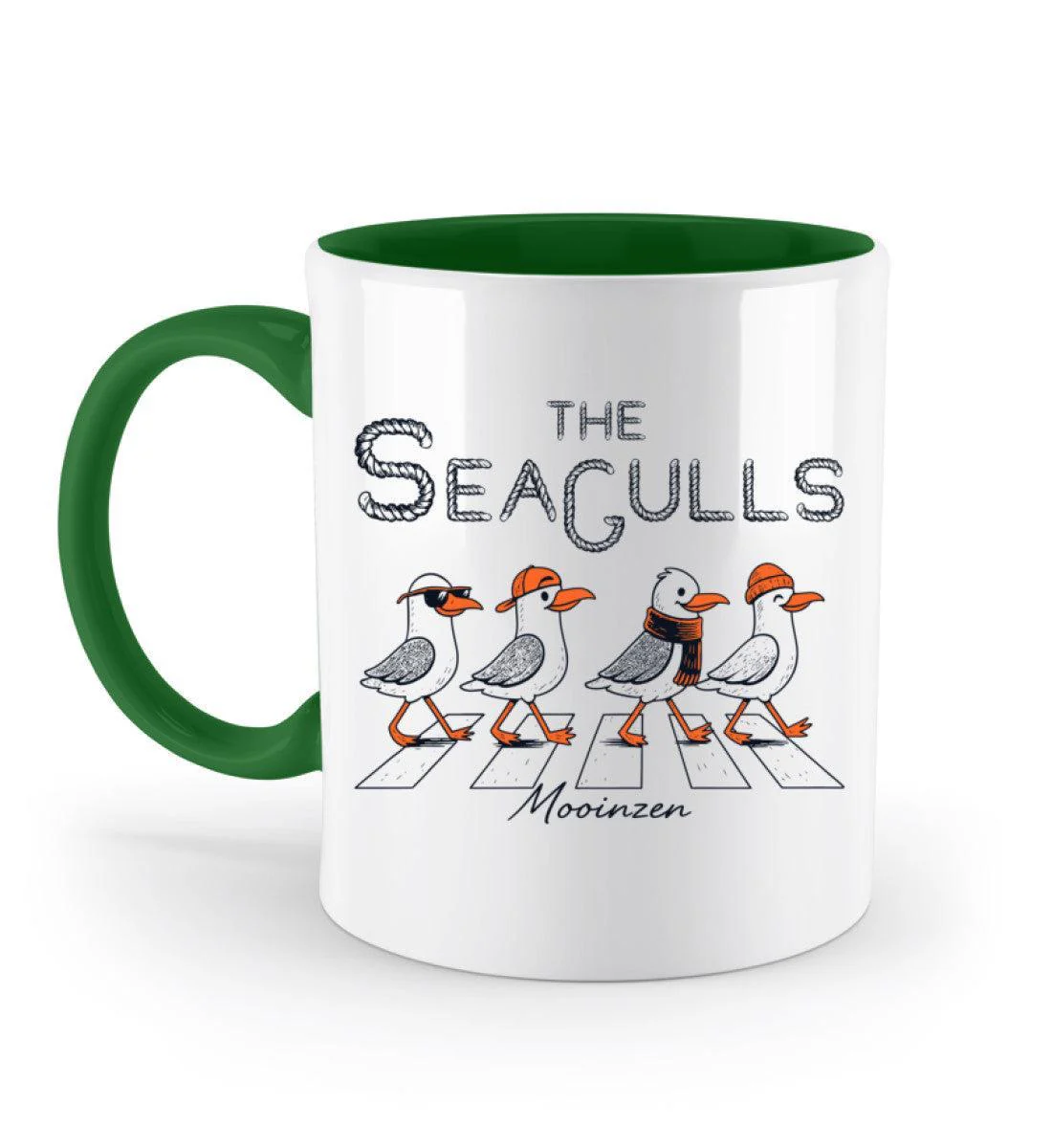 The Seagulls · Keramiktasse Zweifarbig - Image 4