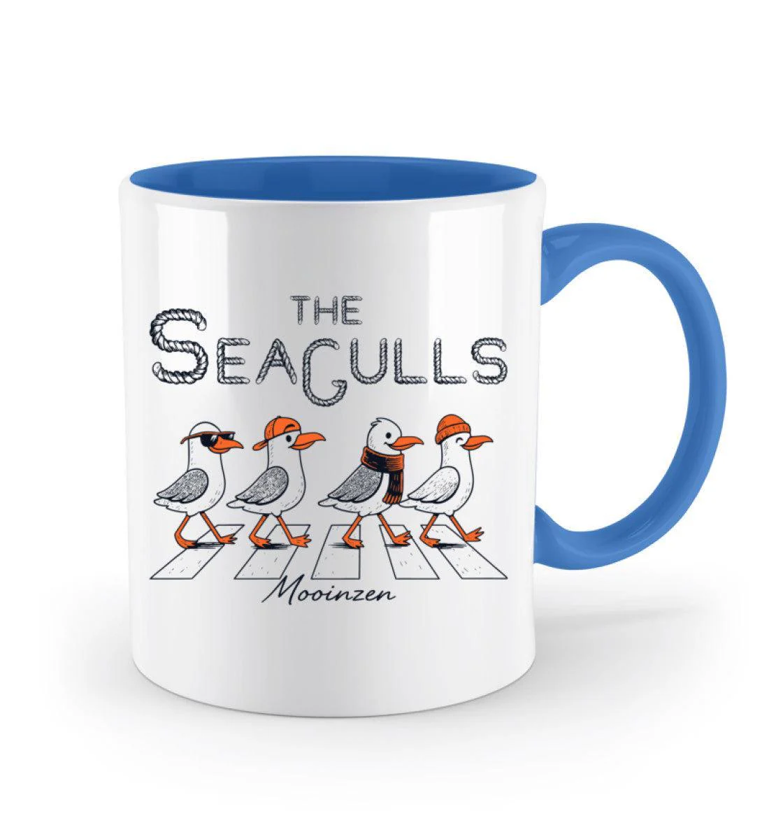 The Seagulls · Keramiktasse Zweifarbig - Image 5