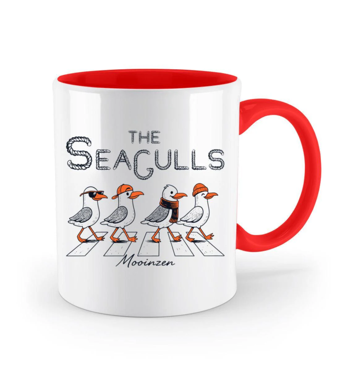 The Seagulls · Keramiktasse Zweifarbig - Image 7