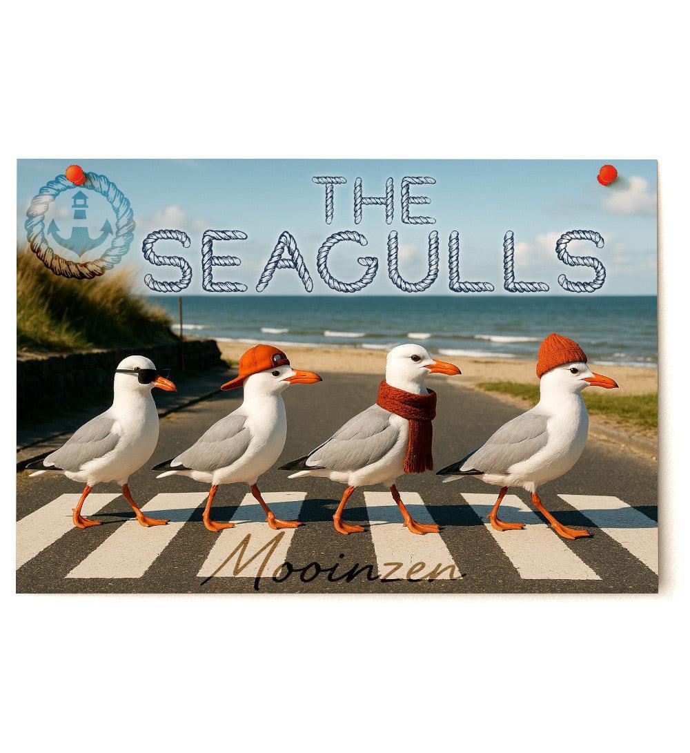The Seagulls · Poster DIN A3