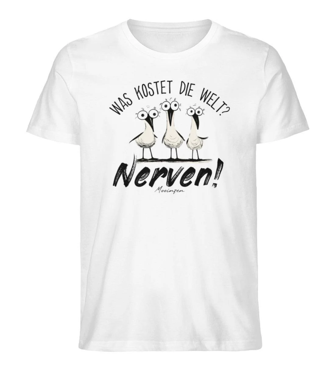 Was kostet die Welt? · Herren Premium Bio T-Shirt