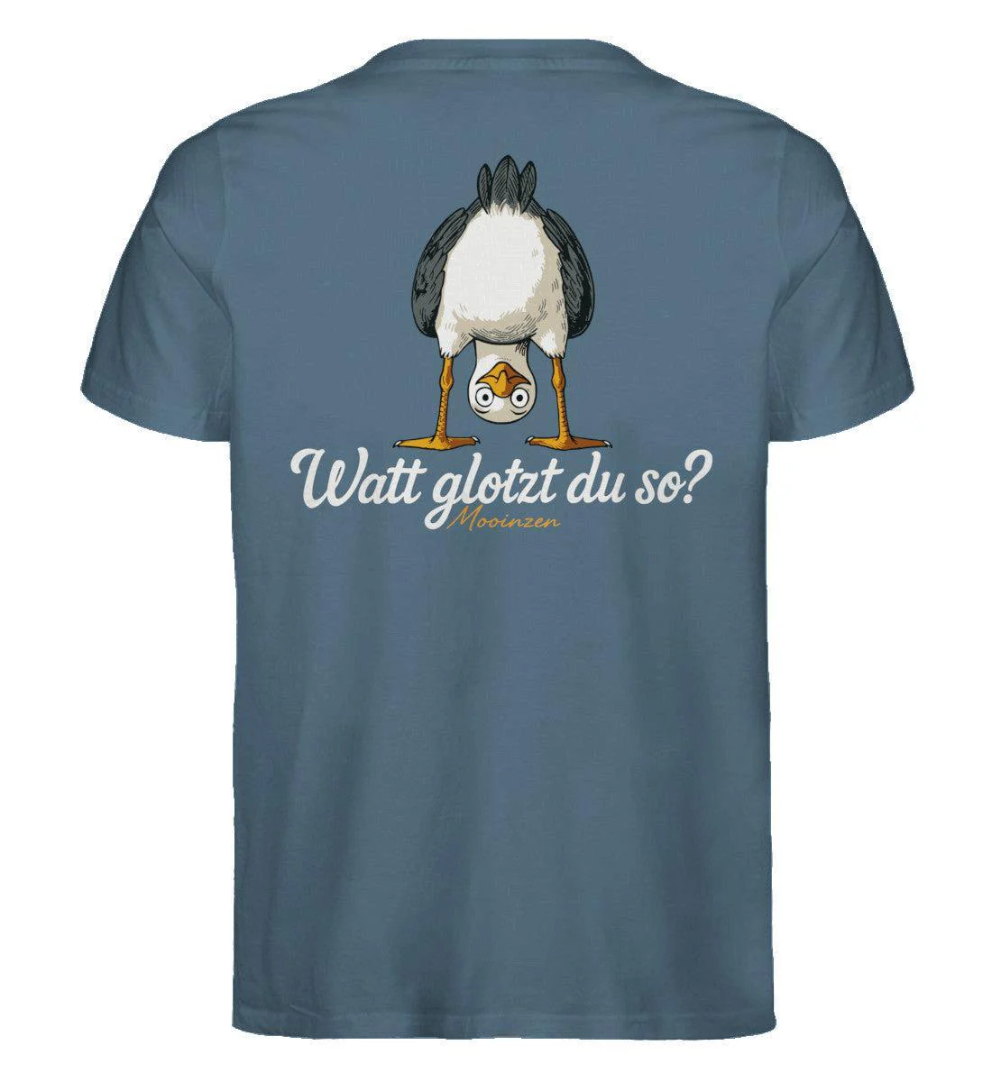 Watt glotzt du so? · Herren Premium Bio T-Shirt - Image 3