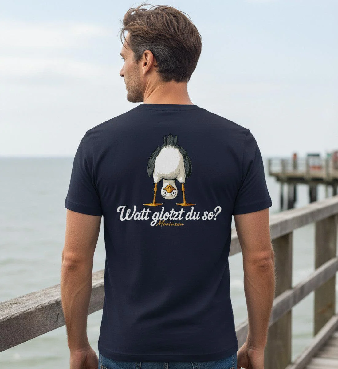 Watt glotzt du so? · Herren Premium Bio T-Shirt - Image 6