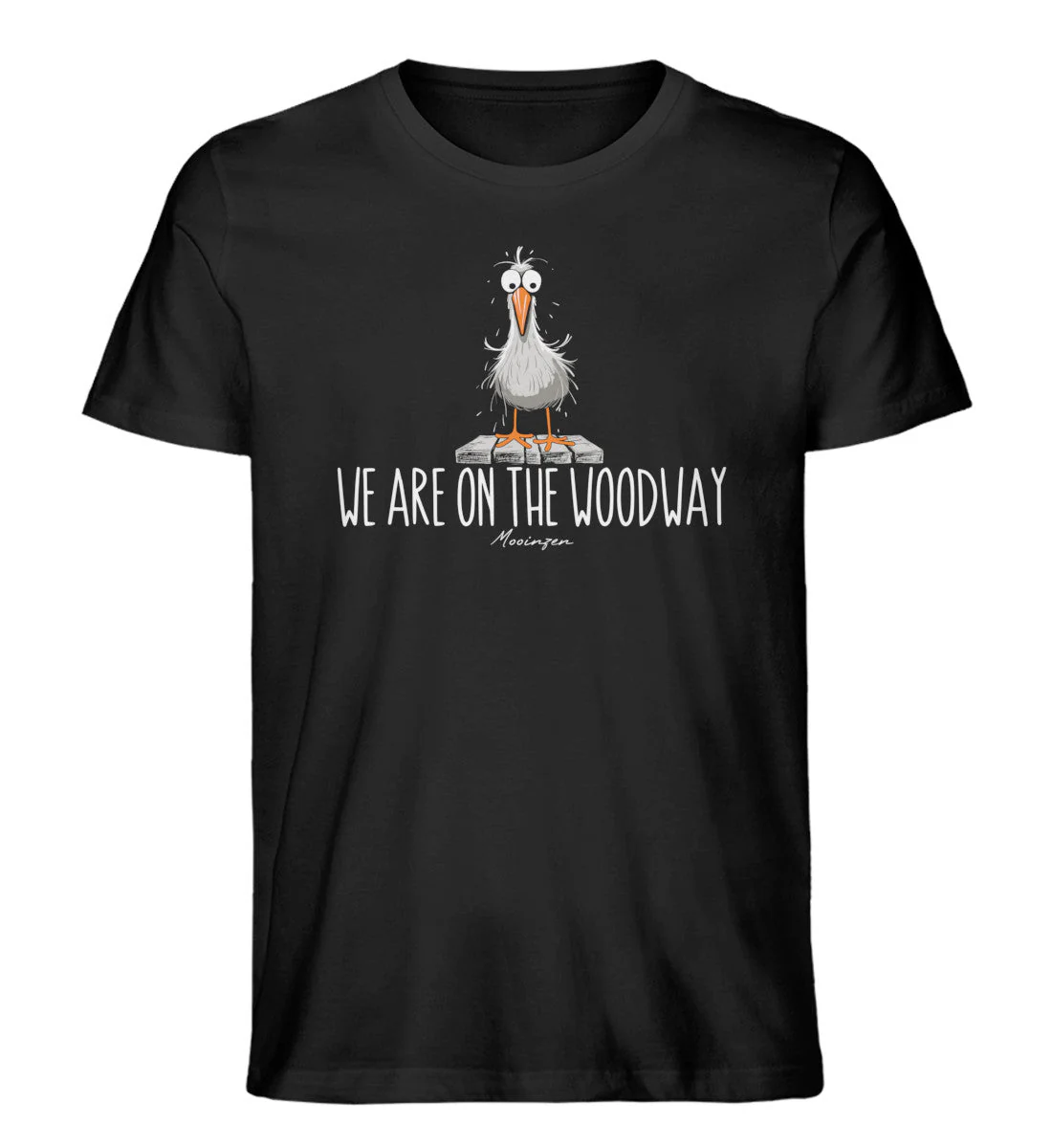 We are on the woodway · Herren Premium Bio T-Shirt