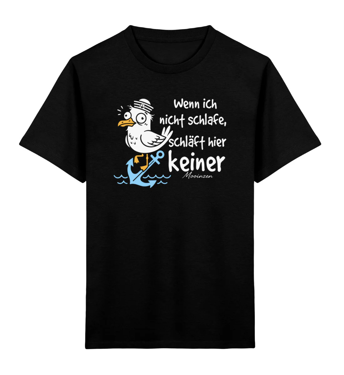 Wenn ich nicht schlafe, schläft hier keiner · Kinder Premium Bio T-Shirt