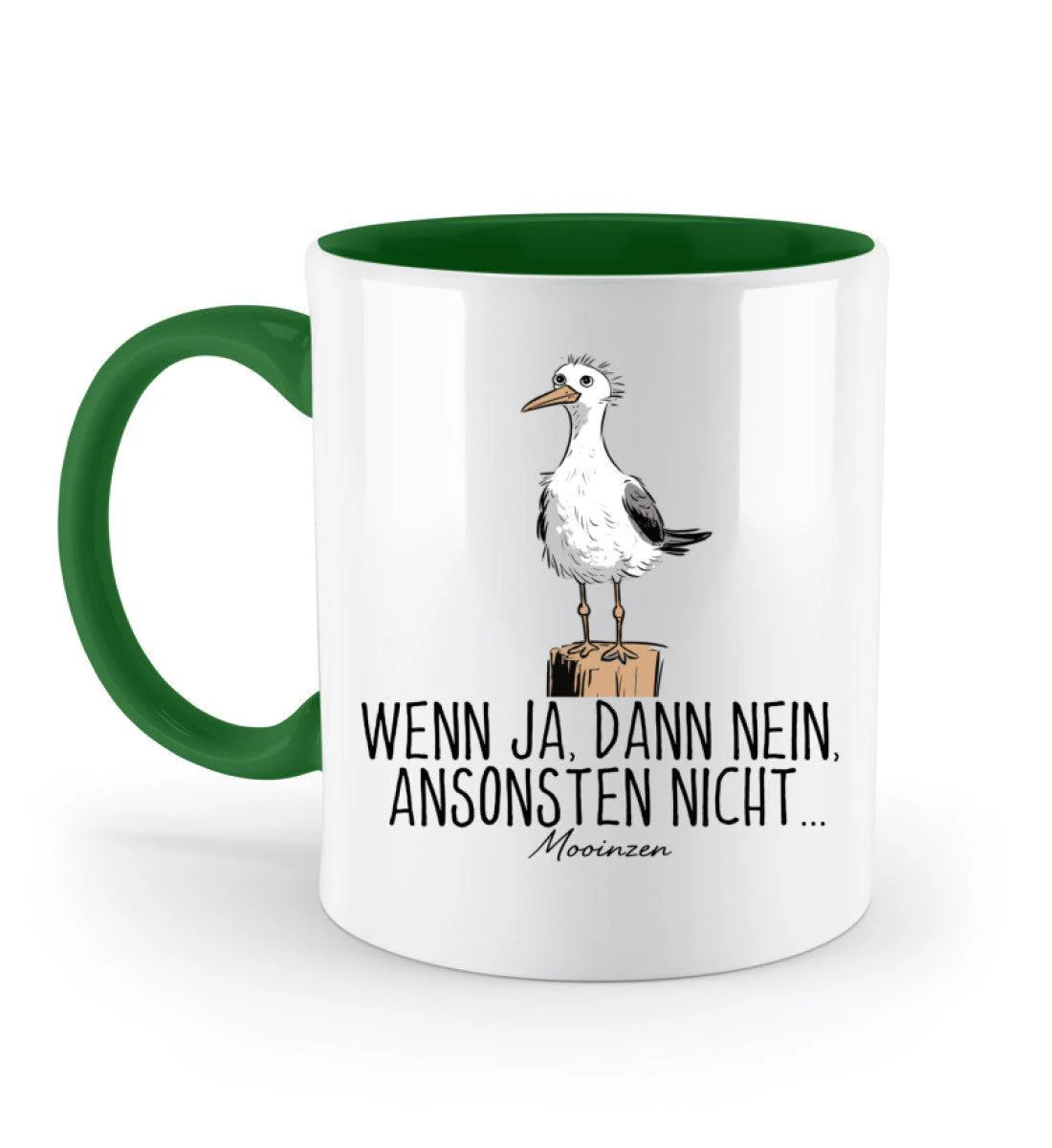 Wenn ja dann nein ansonsten nicht · Keramiktasse Zweifarbig - Image 4