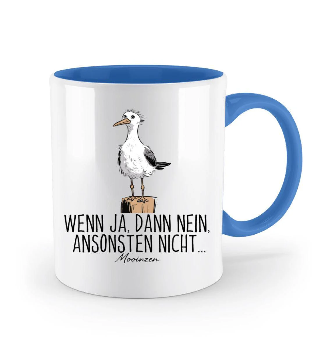 Wenn ja dann nein ansonsten nicht · Keramiktasse Zweifarbig - Image 5
