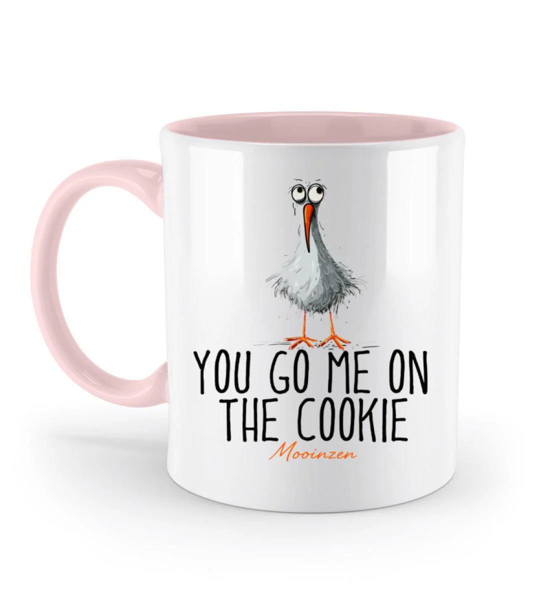 You go me on the cookie· Keramiktasse Zweifarbig - Image 10