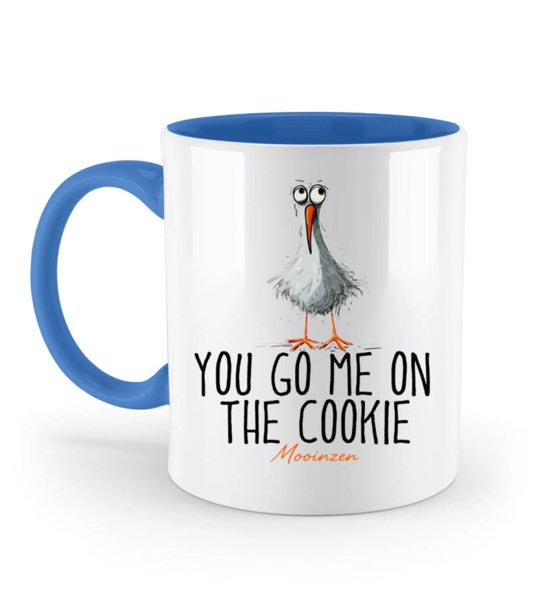 You go me on the cookie· Keramiktasse Zweifarbig - Image 6