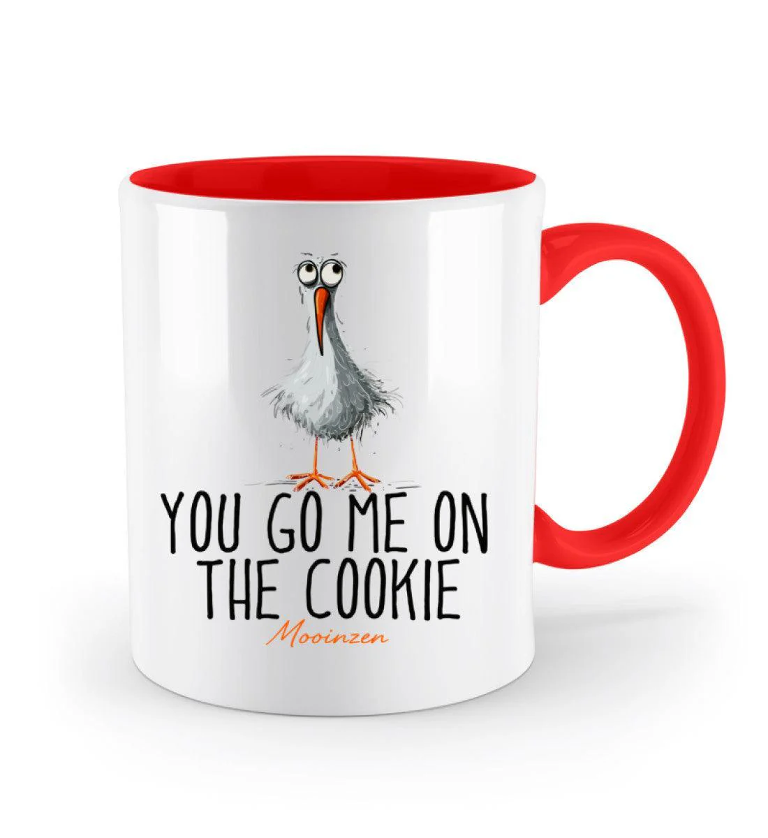 You go me on the cookie· Keramiktasse Zweifarbig - Image 7