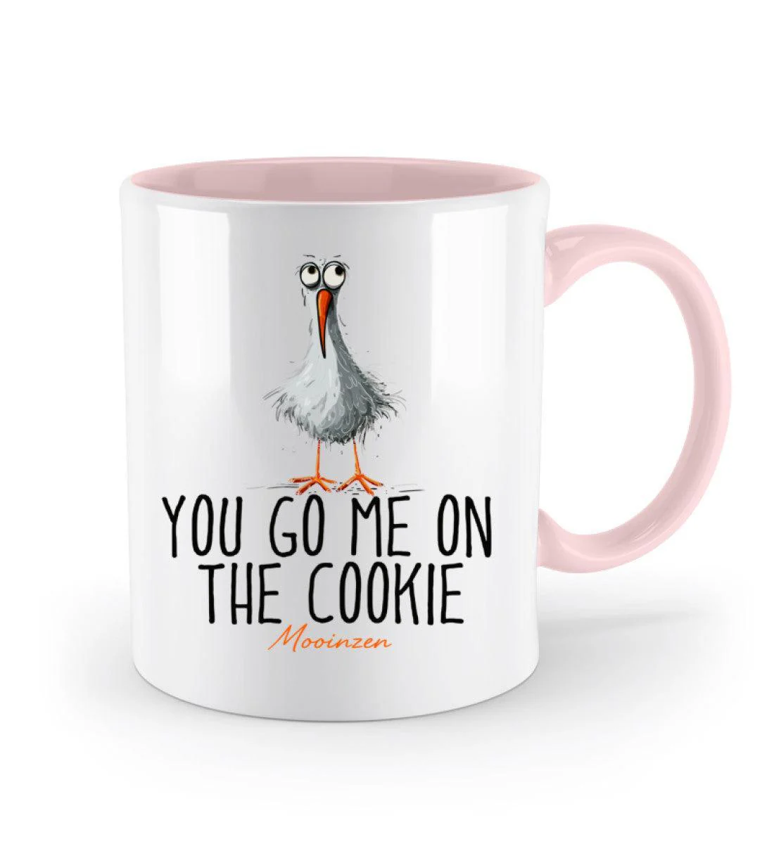 You go me on the cookie· Keramiktasse Zweifarbig - Image 9