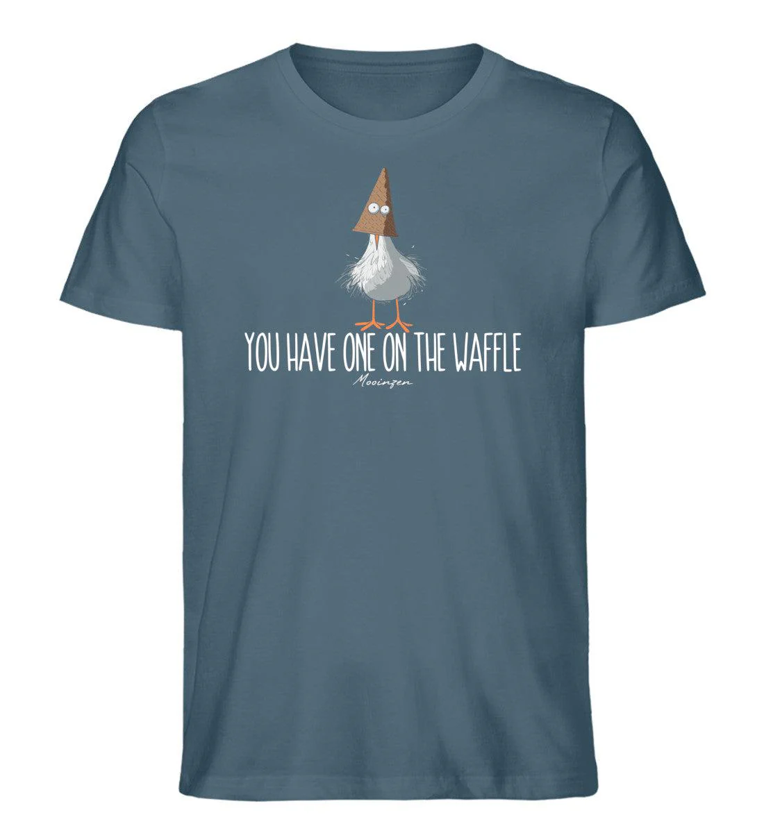 You have one on the waffle · Herren Premium Bio T-Shirt - Image 3